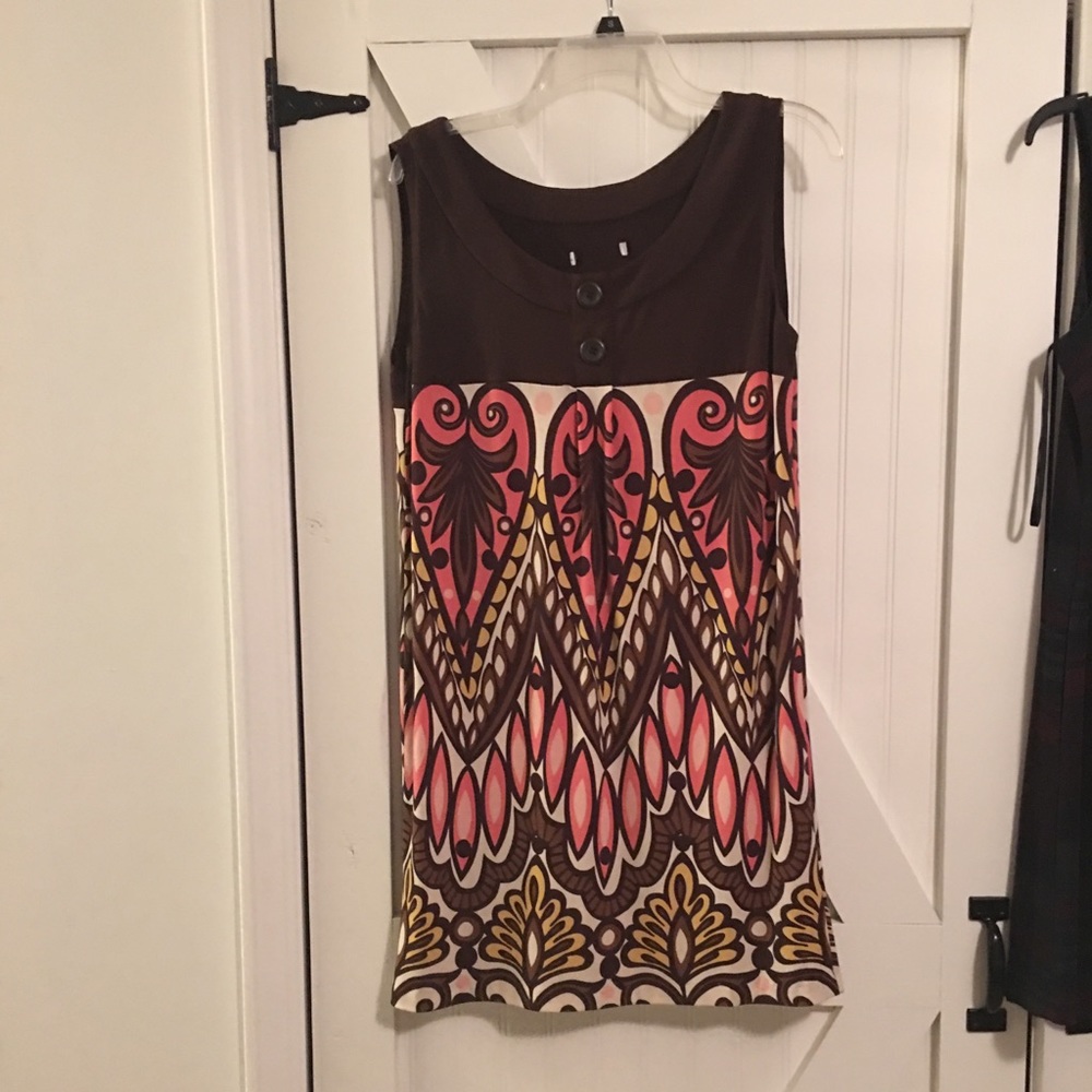 Summer sleeveless dress